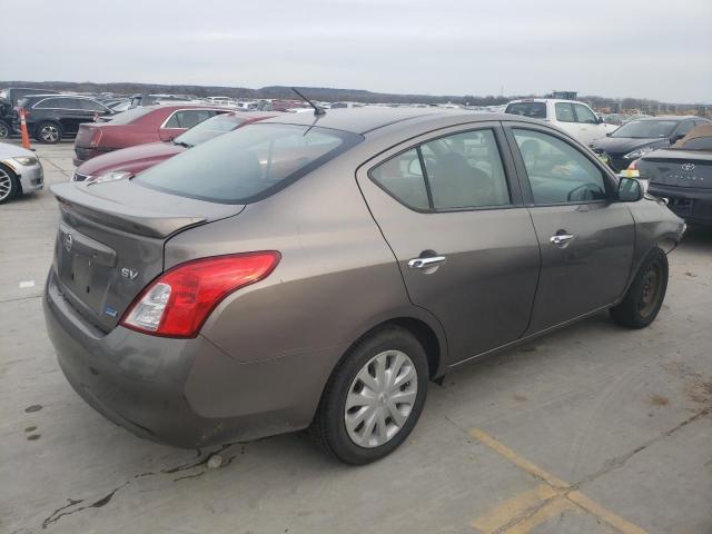 3N1CN7AP3DL880920 - 2013 NISSAN VERSA S GRAY photo 3