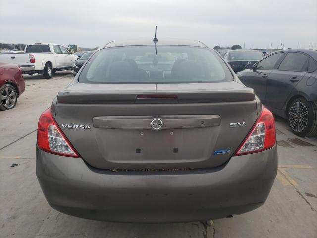 3N1CN7AP3DL880920 - 2013 NISSAN VERSA S GRAY photo 6