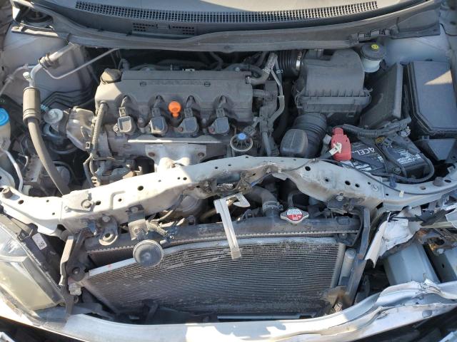 2HGFB2F56DH570364 - 2013 HONDA CIVIC LX SILVER photo 11