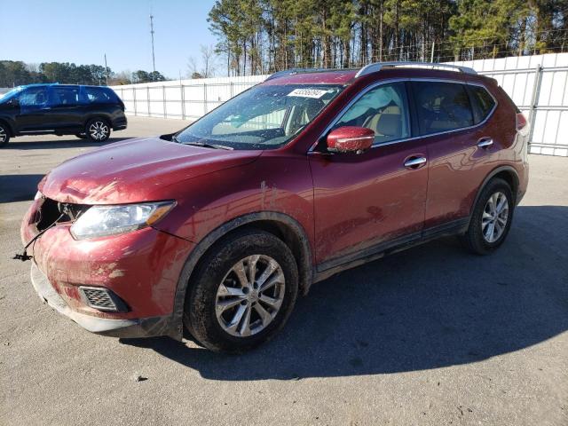 5N1AT2MT7FC787768 - 2015 NISSAN ROGUE S RED photo 1