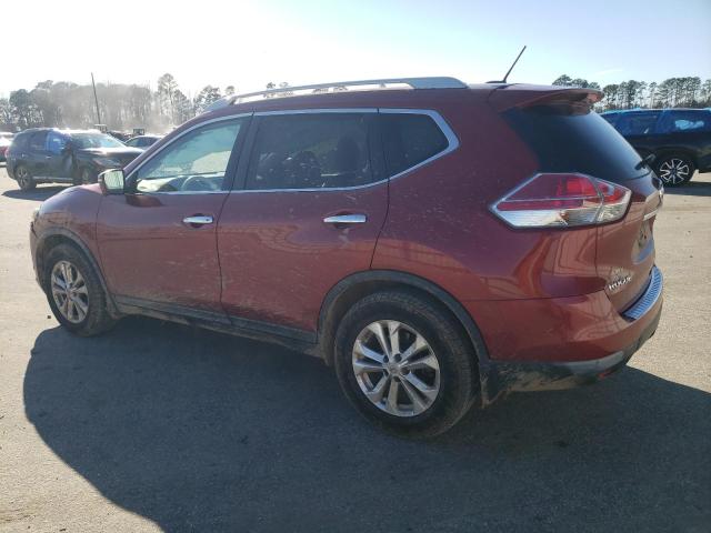 5N1AT2MT7FC787768 - 2015 NISSAN ROGUE S RED photo 2