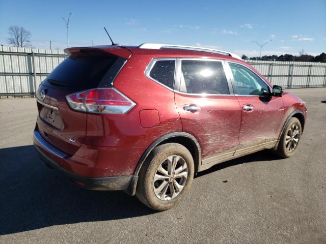 5N1AT2MT7FC787768 - 2015 NISSAN ROGUE S RED photo 3