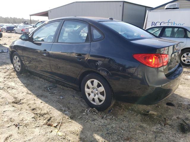 KMHDU46D78U514774 - 2008 HYUNDAI ELANTRA GLS BLACK photo 2