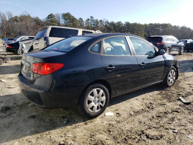 KMHDU46D78U514774 - 2008 HYUNDAI ELANTRA GLS BLACK photo 3