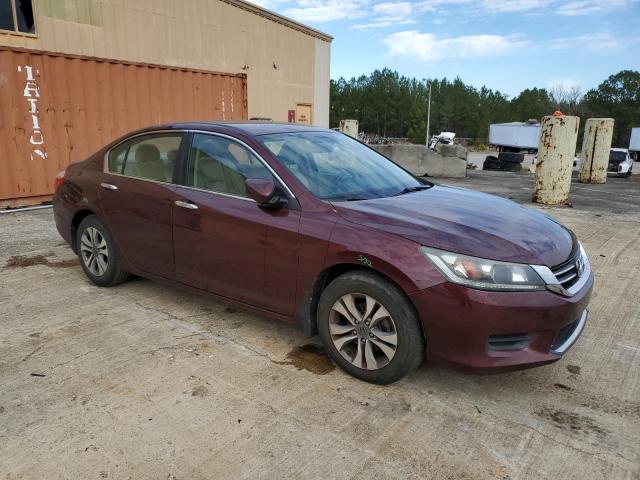 1HGCR2F38FA055185 - 2015 HONDA ACCORD LX BURGUNDY photo 4