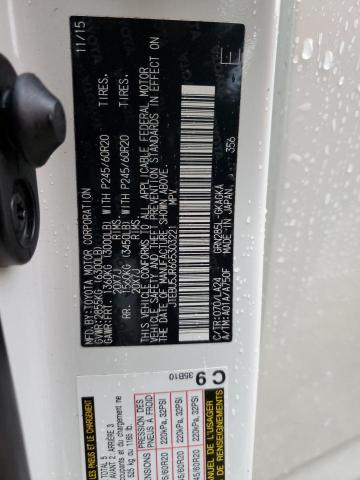 JTEBU5JR6G5303221 - 2016 TOYOTA 4RUNNER SR5/SR5 PREMIUM 白色 照片 13