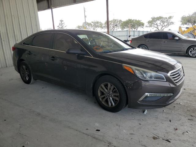 5NPE24AF3FH192603 - 2015 HYUNDAI SONATA SE GRAY photo 4