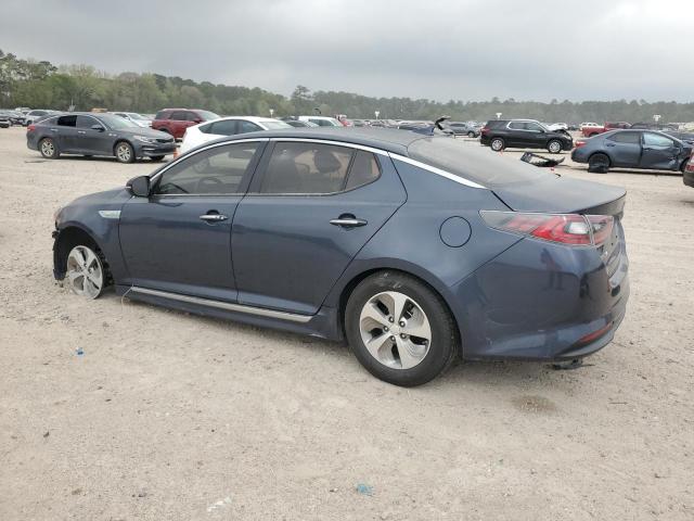 KNAGM4AD5F5088404 - 2015 KIA OPTIMA HYBRID GRAY photo 2