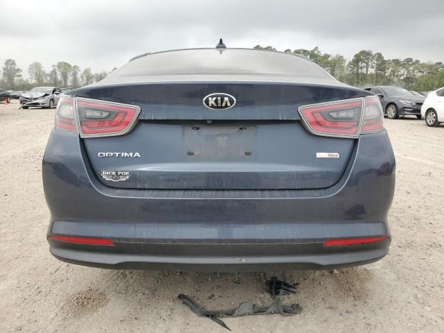 KNAGM4AD5F5088404 - 2015 KIA OPTIMA HYBRID GRAY photo 6