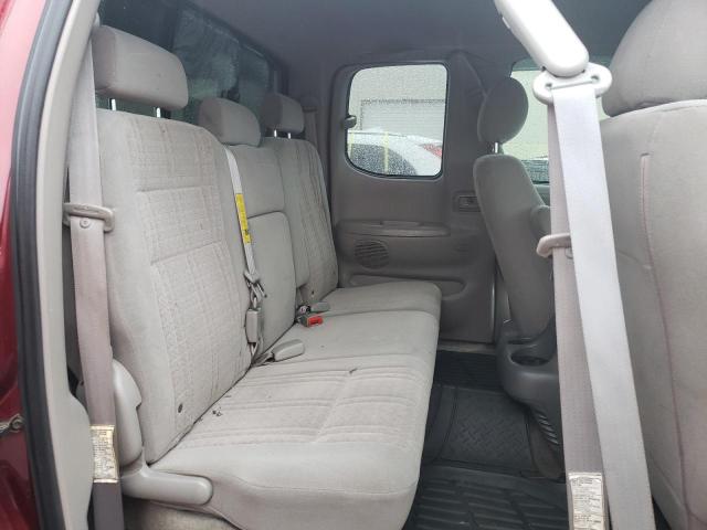 5TBBT44105S467250 - 2005 TOYOTA TUNDRA ACCESS CAB SR5 RED photo 10
