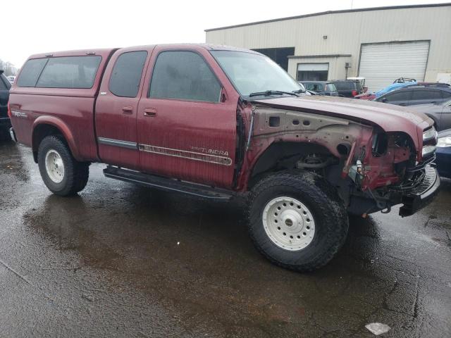 5TBBT44105S467250 - 2005 TOYOTA TUNDRA ACCESS CAB SR5 RED photo 4