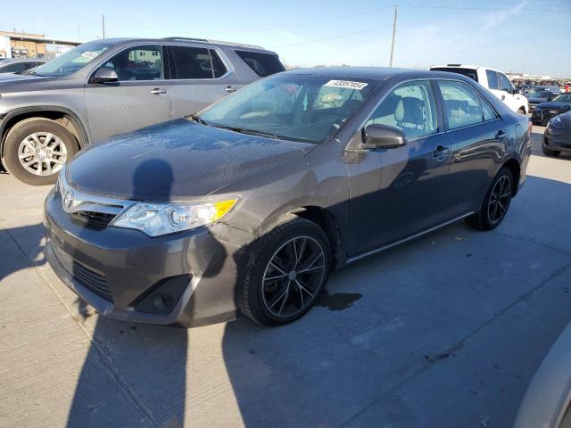 4T4BF1FK1DR304346 - 2013 TOYOTA CAMRY L GRAY photo 1