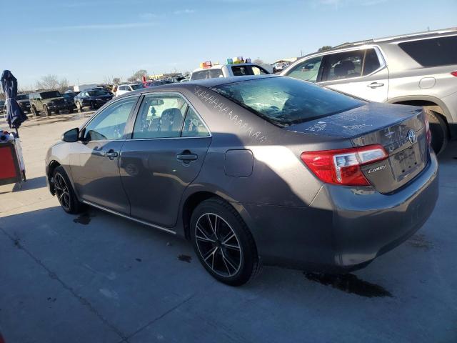 4T4BF1FK1DR304346 - 2013 TOYOTA CAMRY L GRAY photo 2