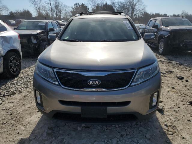 5XYKT3A66EG479398 - 2014 KIA SORENTO LX GRAY photo 5