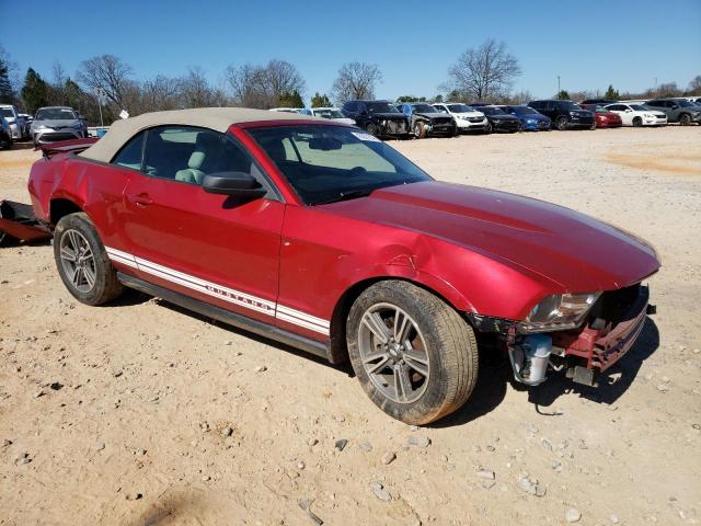 1ZVBP8EM3B5111112 - 2011 FORD MUSTANG RED photo 4