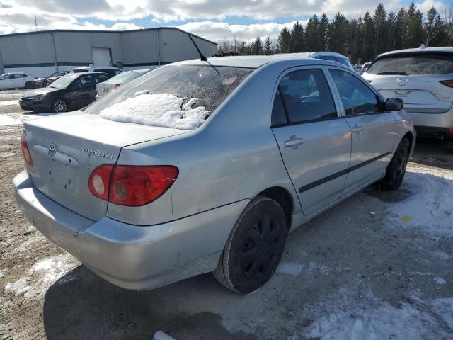 2T1BR32E25C501171 - 2005 TOYOTA COROLLA CE SILVER photo 3