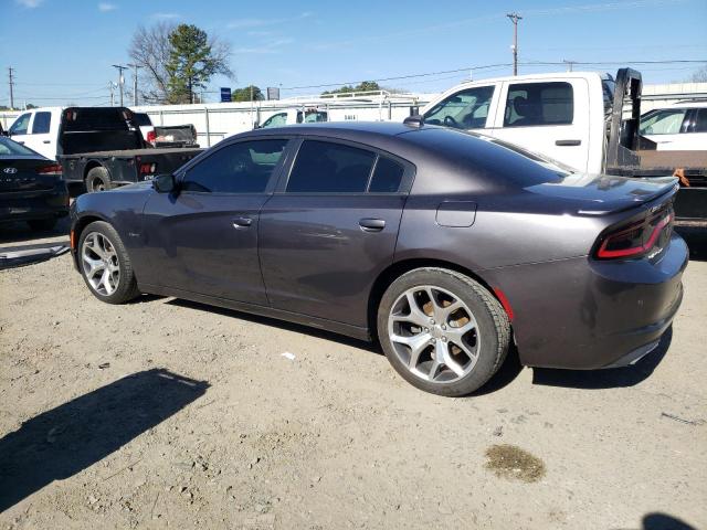 2C3CDXCTXFH754581 - 2015 DODGE CHARGER R/T GRAY photo 2