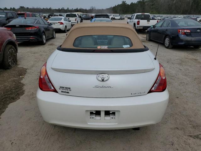 4T1FA38P96U072130 - 2006 TOYOTA CAMRY SOLA SE WHITE photo 6