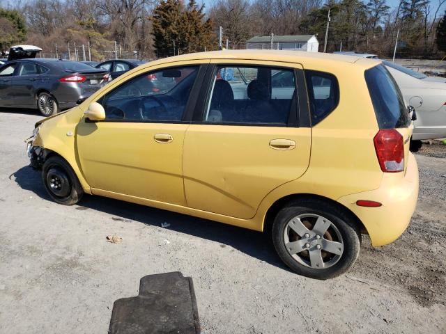 KL1TD66608B115995 - 2008 CHEVROLET AVEO BASE Sarı foto 2