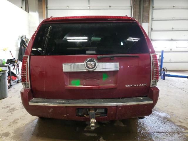 1GYFK63867R375657 - 2007 CADILLAC ESCALADE LUXURY RED photo 6