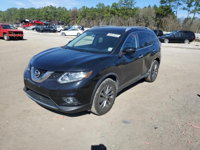 KNMAT2MT4GP721757 - 2016 NISSAN ROGUE S BLACK photo 1