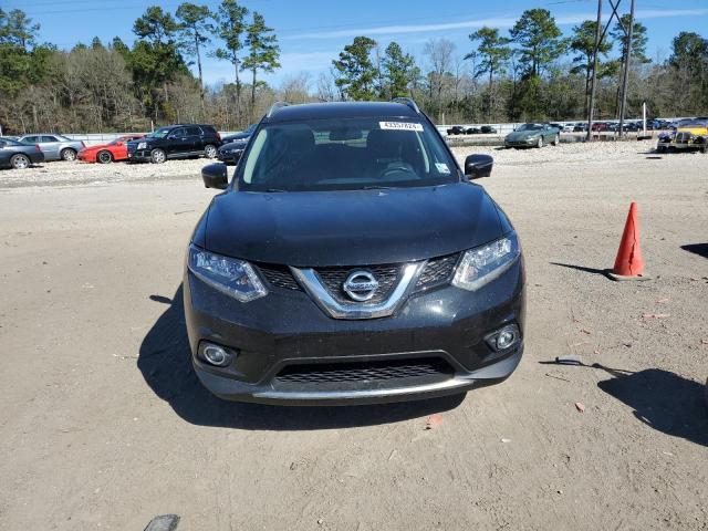 KNMAT2MT4GP721757 - 2016 NISSAN ROGUE S BLACK photo 5