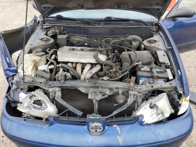 1Y1SK5289WZ421539 - 1998 CHEVROLET GEO PRIZM BASE BLUE photo 11