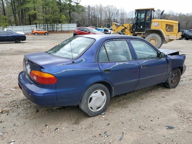 1Y1SK5289WZ421539 - 1998 CHEVROLET GEO PRIZM BASE BLUE photo 3