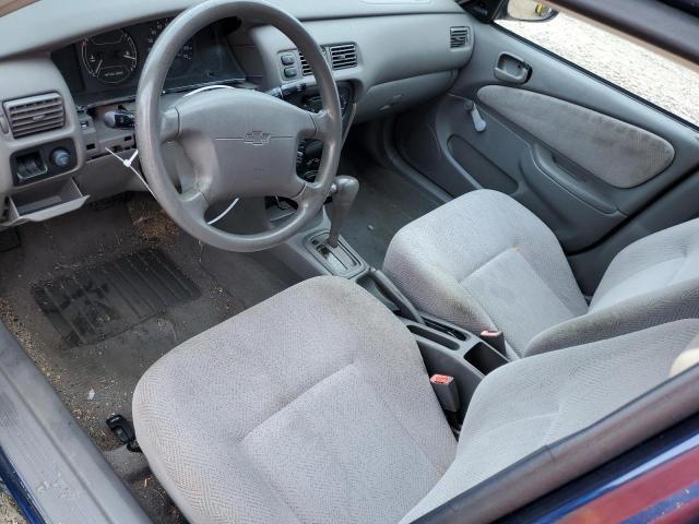 1Y1SK5289WZ421539 - 1998 CHEVROLET GEO PRIZM BASE BLUE photo 8