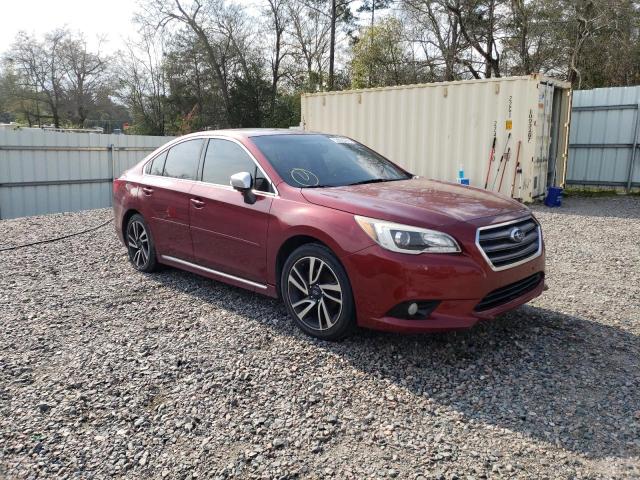 4S3BNAR6XH3059543 - 2017 SUBARU LEGACY SPORT RED photo 4