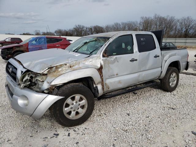 3TMJU62NX8M059215 - 2008 TOYOTA TACOMA DOUBLE CAB PRERUNNER SILVER photo 1