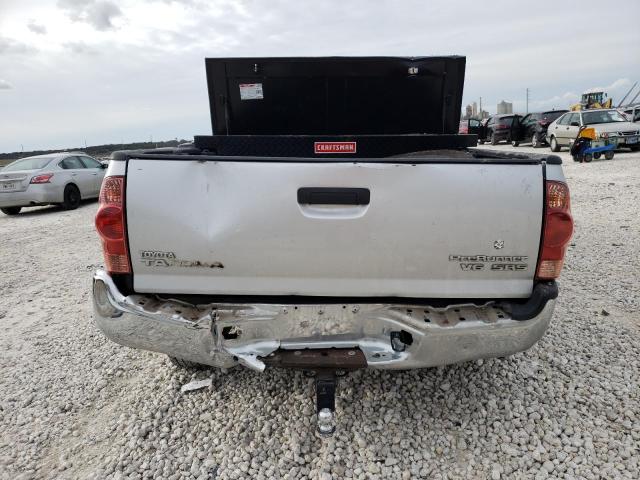 3TMJU62NX8M059215 - 2008 TOYOTA TACOMA DOUBLE CAB PRERUNNER SILVER photo 6