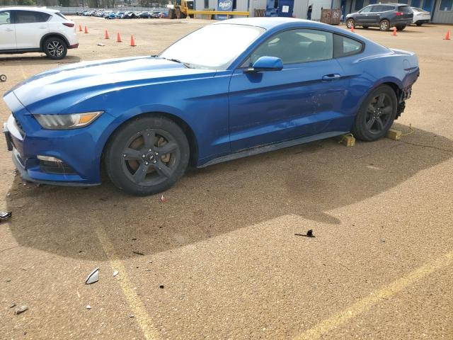 1FA6P8AM3H5209744 - 2017 FORD MUSTANG BLUE photo 1