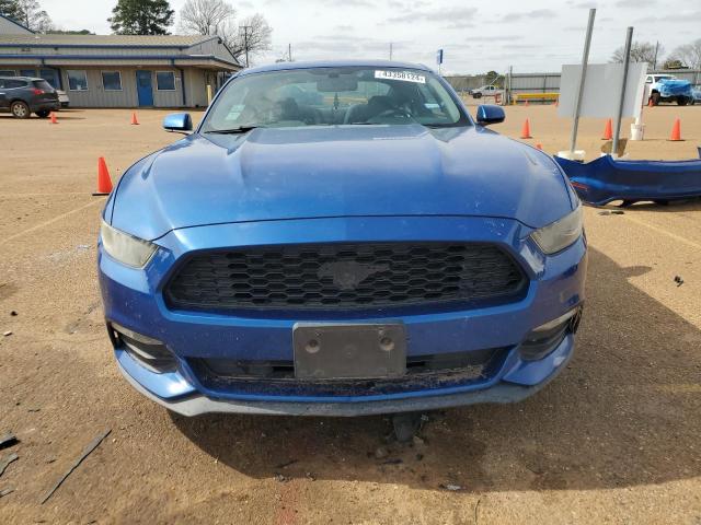 1FA6P8AM3H5209744 - 2017 FORD MUSTANG BLUE photo 5