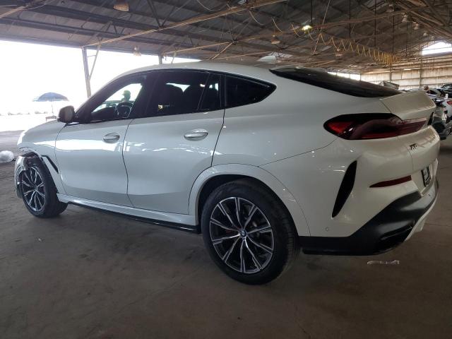5UXCY8C09N9L20077 - 2022 BMW X6 M50I WHITE photo 2