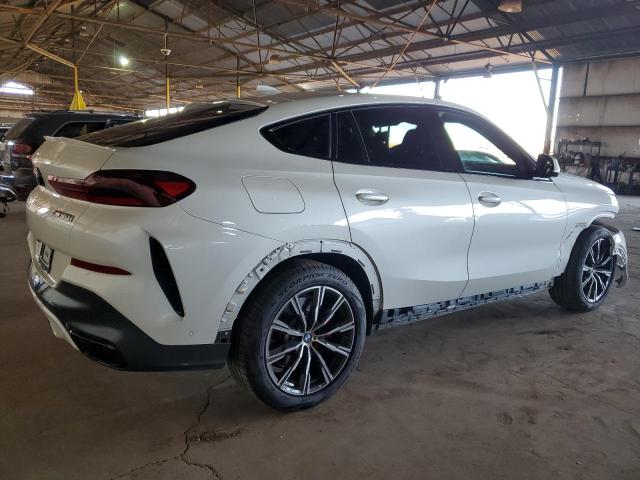 5UXCY8C09N9L20077 - 2022 BMW X6 M50I WHITE photo 3
