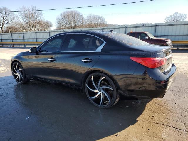 JN1BV7AR3EM704454 - 2014 INFINITI Q50 BASE BLACK photo 2