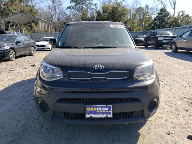 KNDJN2A2XJ7890503 - 2018 KIA SOUL BLACK photo 5