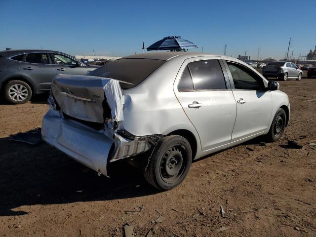 JTDBT923781264303 - 2008 TOYOTA YARIS GRAY photo 3