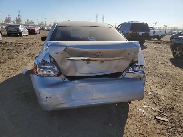 JTDBT923781264303 - 2008 TOYOTA YARIS GRAY photo 6