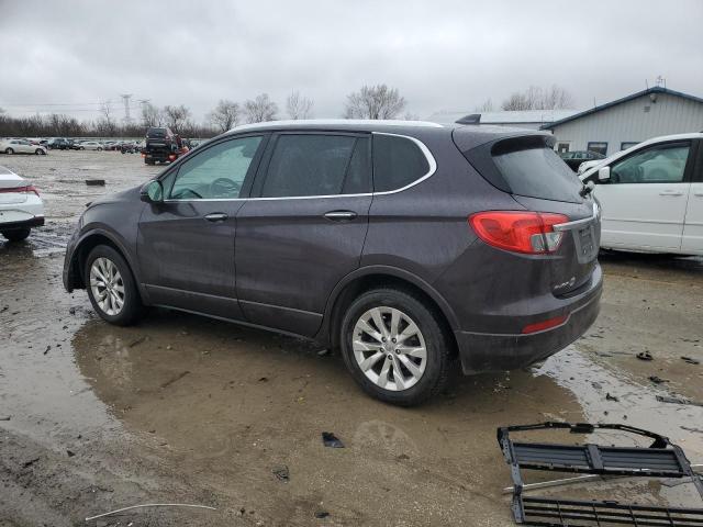 LRBFXBSA9HD000508 - 2017 BUICK ENVISION ESSENCE Մոխրագույն լուսանկար 2