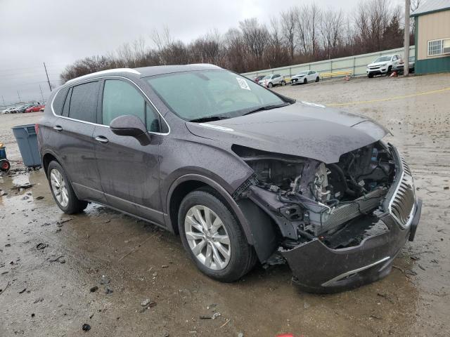 LRBFXBSA9HD000508 - 2017 BUICK ENVISION ESSENCE Մոխրագույն լուսանկար 4