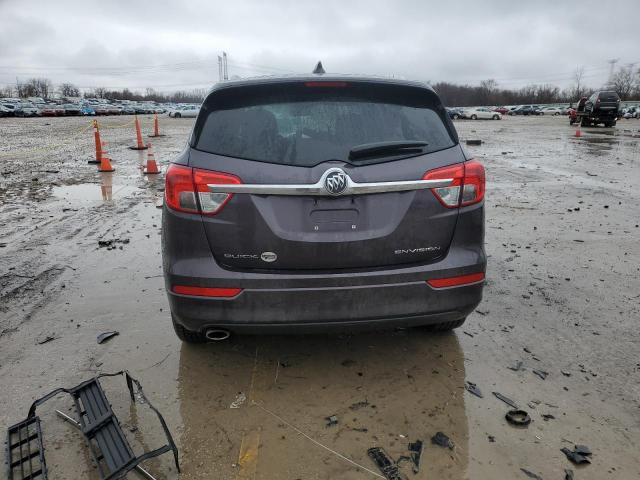 LRBFXBSA9HD000508 - 2017 BUICK ENVISION ESSENCE Մոխրագույն լուսանկար 6