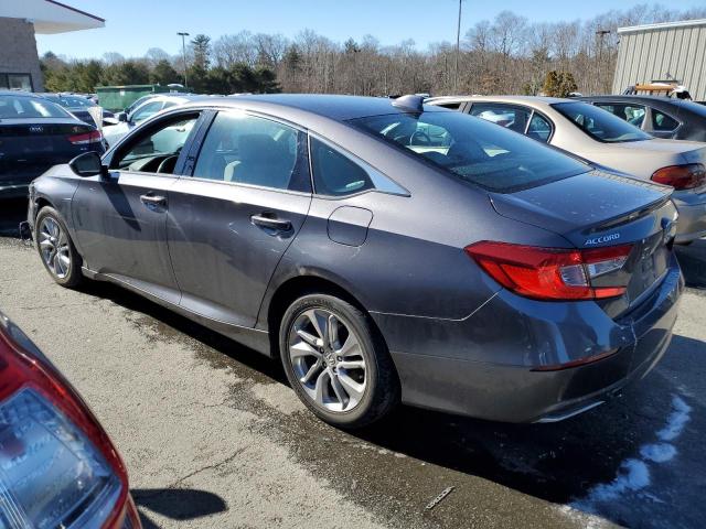 1HGCV1F17JA014401 - 2018 HONDA ACCORD LX GRAY photo 2