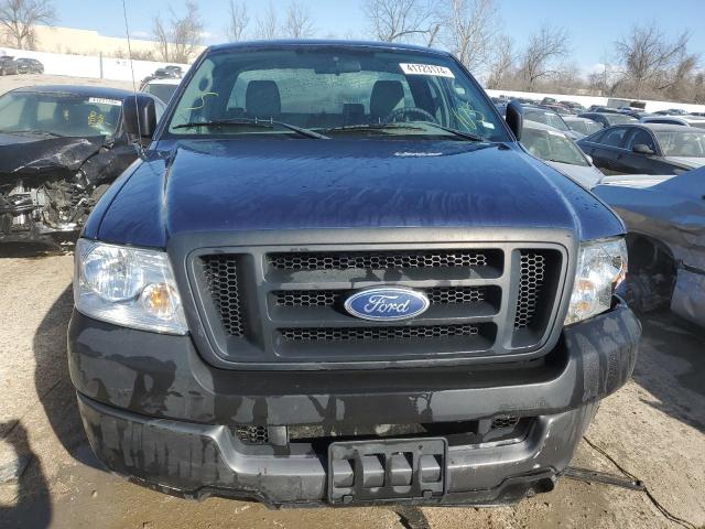 1FTRF12245NB99526 - 2005 FORD F150 BLUE photo 5