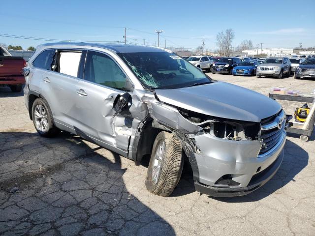 5TDJKRFH9FS214961 - 2015 TOYOTA HIGHLANDER XLE GRAY photo 4