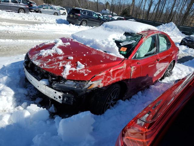 4T1G11BK9PU077772 - 2023 TOYOTA CAMRY SE NIGHT SHADE RED photo 1