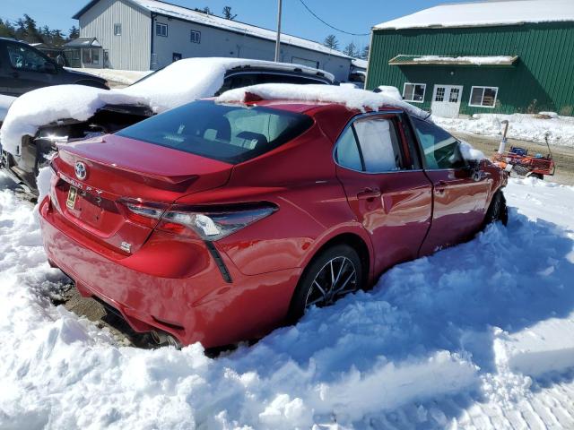 4T1G11BK9PU077772 - 2023 TOYOTA CAMRY SE NIGHT SHADE RED photo 3