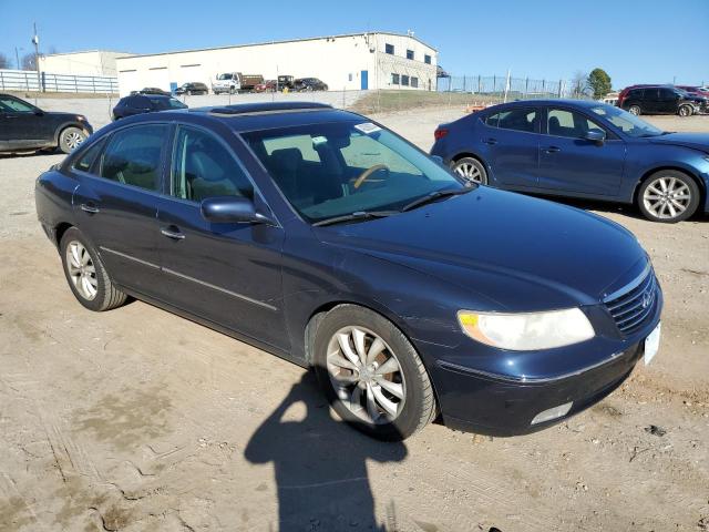 KMHFC46F36A041418 - 2006 HYUNDAI AZERA SE BLUE photo 4