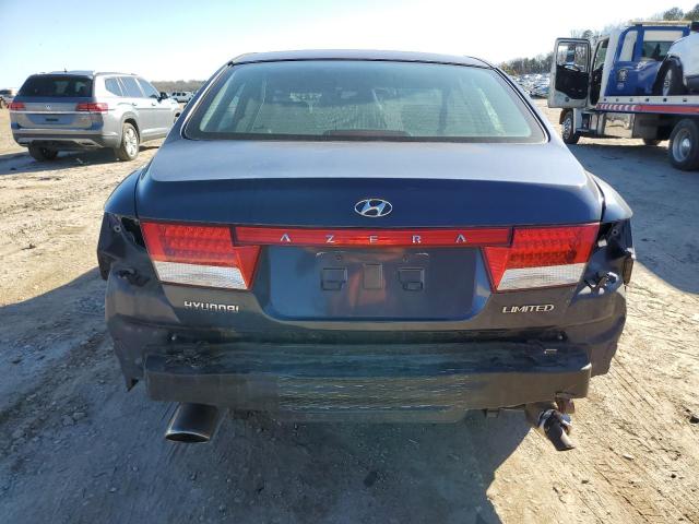 KMHFC46F36A041418 - 2006 HYUNDAI AZERA SE BLUE photo 6